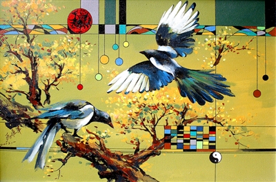 <p>　　绿鸟</p>