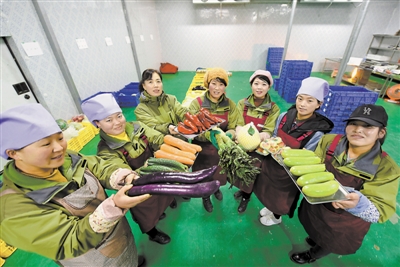 <p>　　如今，固原市形成了以特色优势农产品为主的一批绿色、有机冷凉蔬菜标准化生产示范基地，蔬菜种植及分拣配送已成为农民增收致富的重要途径。</p>
