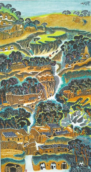 <p>　　油坊二（油画）</p>