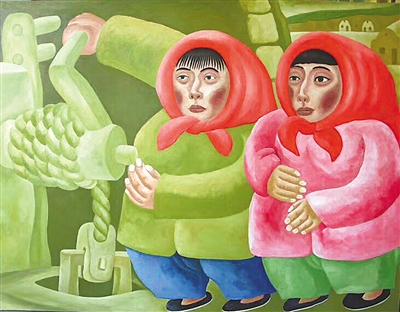 <p>　　风景二（油画）</p>