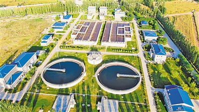 <p>　　城乡污水一体化处理。</p>