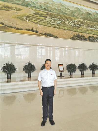 <p>　　自治区人大代表王辉。（图片由受访者提供）</p>