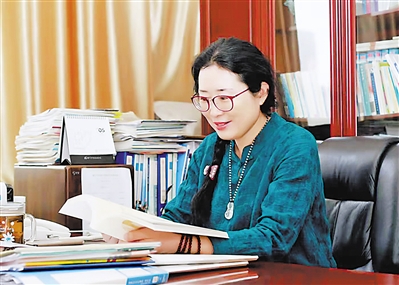 <p>　　自治区政协委员遇旻。（图片由受访者提供）</p>