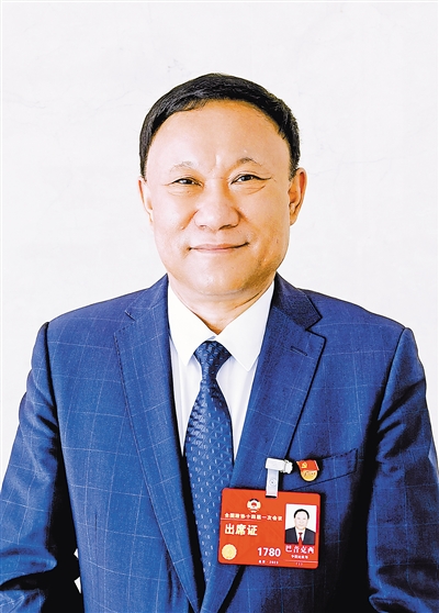 全国政协委员、新疆维吾尔自治区博尔塔拉蒙古自治州州长巴音克西。