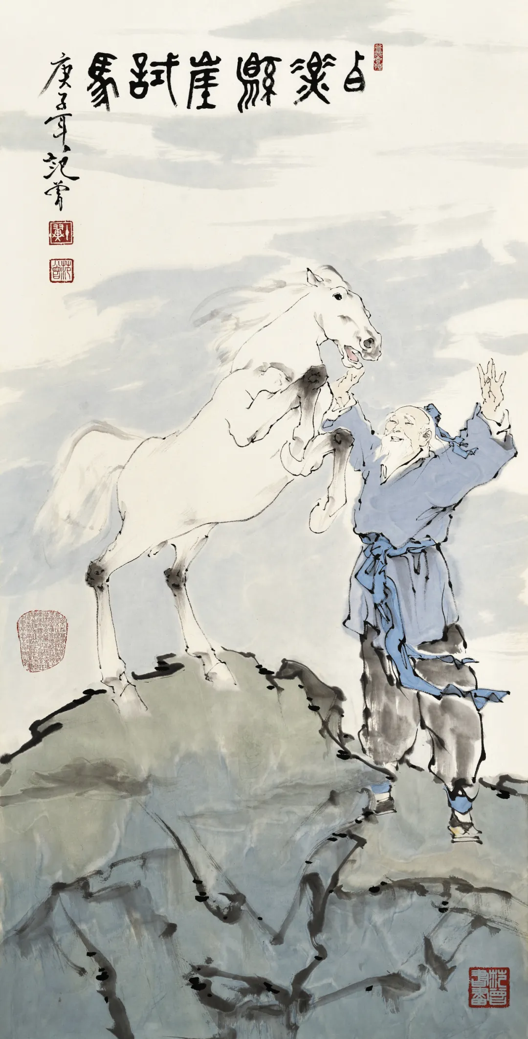 组图丨“三绝诗书画”范曾作品展亮相荣宝斋
