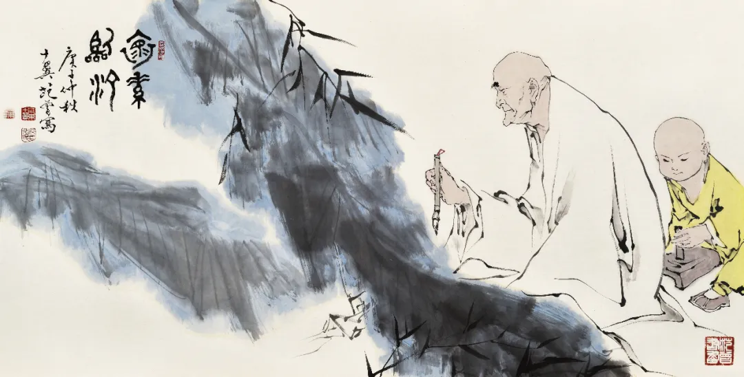 组图丨“三绝诗书画”范曾作品展亮相荣宝斋