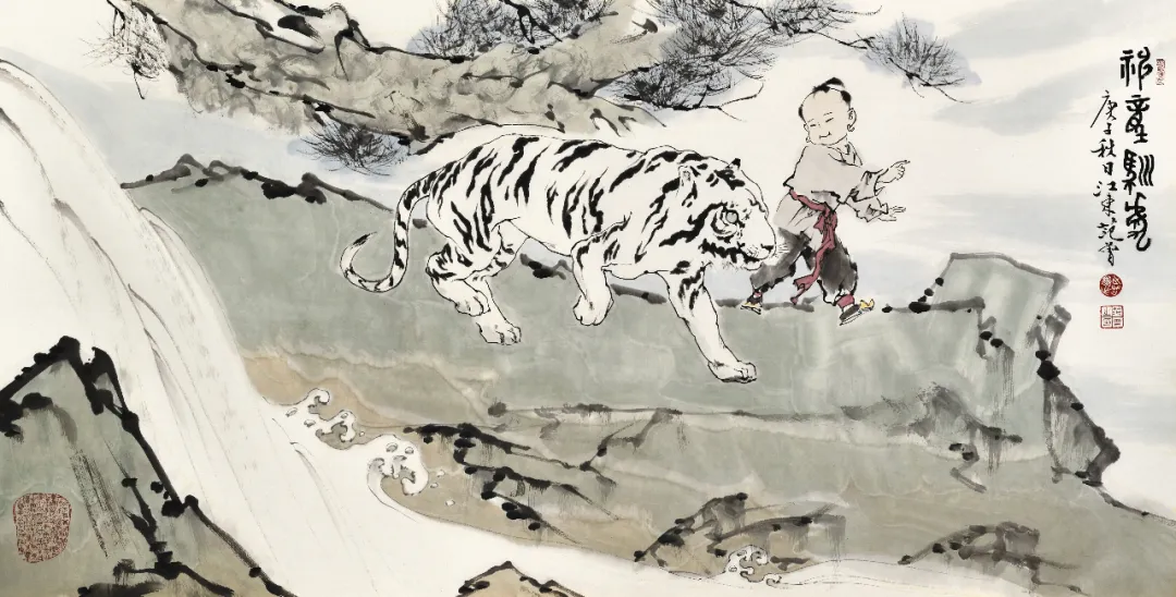 组图丨“三绝诗书画”范曾作品展亮相荣宝斋